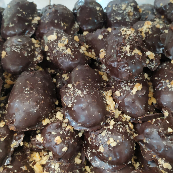 Μελομακάρονα με σοκολάτα